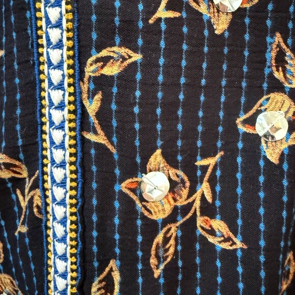 NWT Free People Rays of Light Jacket, Midnight Combo, size L - Picture 11 of 14